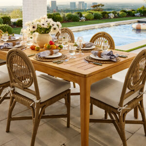 Andrey Teak Outdoor Dining Table